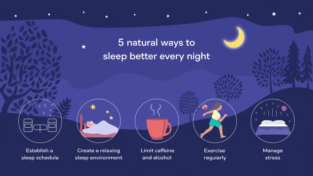 5 Natural Ways to Sleep Better Every Night